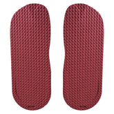 Kuber Industries Rubber Bathroom Slipper For Men & Women 1 Pair (Red) 54KM4208